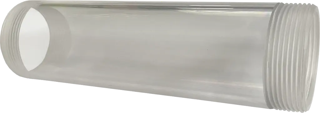 [107490] Sight glass with external thread on both sides (2")