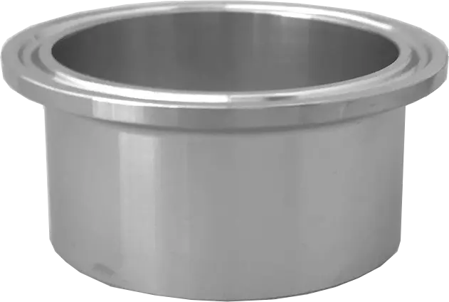 Clamp coupling weld-on end stainless steel