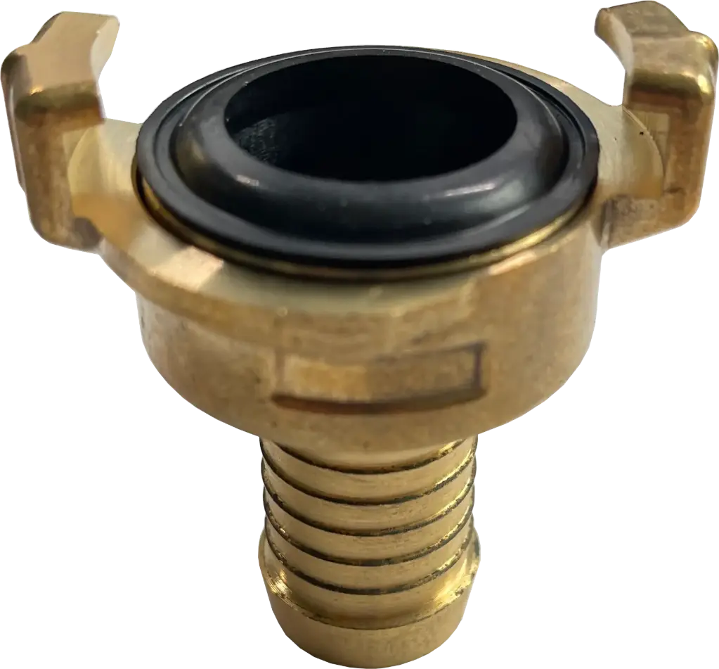 [108217] Water hose coupling, rotatable hose nozzle, brass (13 mm)