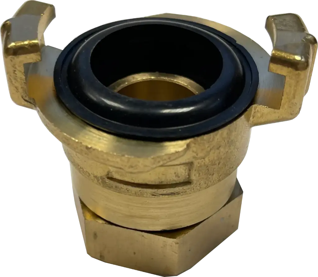 [108232] Water hose coupling, female thread 3/4", rotatable, brass