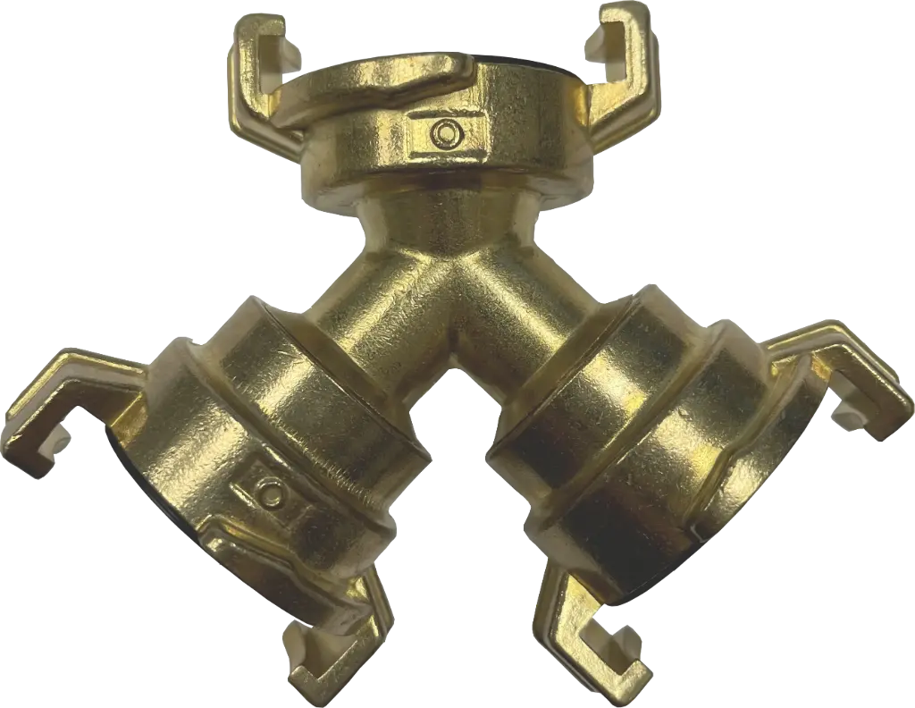 [108240] Water hose Y-piece brass