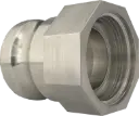 IBC Adapter S60x6 Innengewinde Camlock Stecker Edelstahl MC