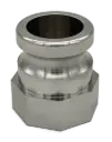 IBC adapter S60x6 female thread camlock connector stainless steel MC