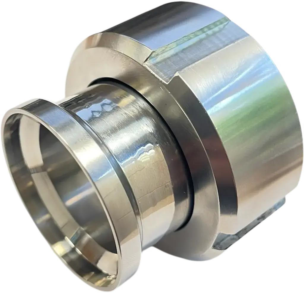 [108318] IBC adapter S60x6 female thread weld-on end stainless steel MC (DN20)