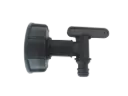 IBC outlet tap S60x6 female thread with quick connector