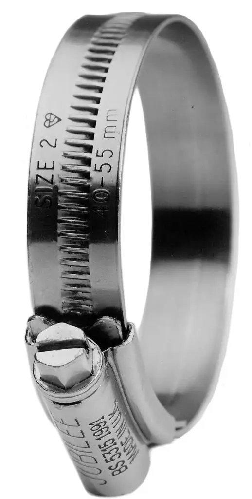 [108536] Jubilee hose clamp, galvanized steel (60-80 mm)