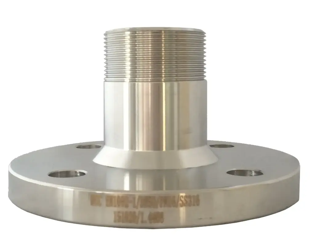 [108645] Flange thread nipple, stainless steel (1", DN25)