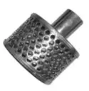 Suction basket with hose nozzle, galvanized steel