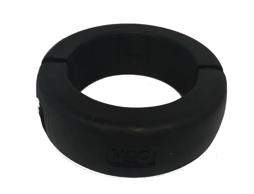 [108839] Impact protection for hose lines, 2-piece, NBR (schwarz, 25mm x 6mm)