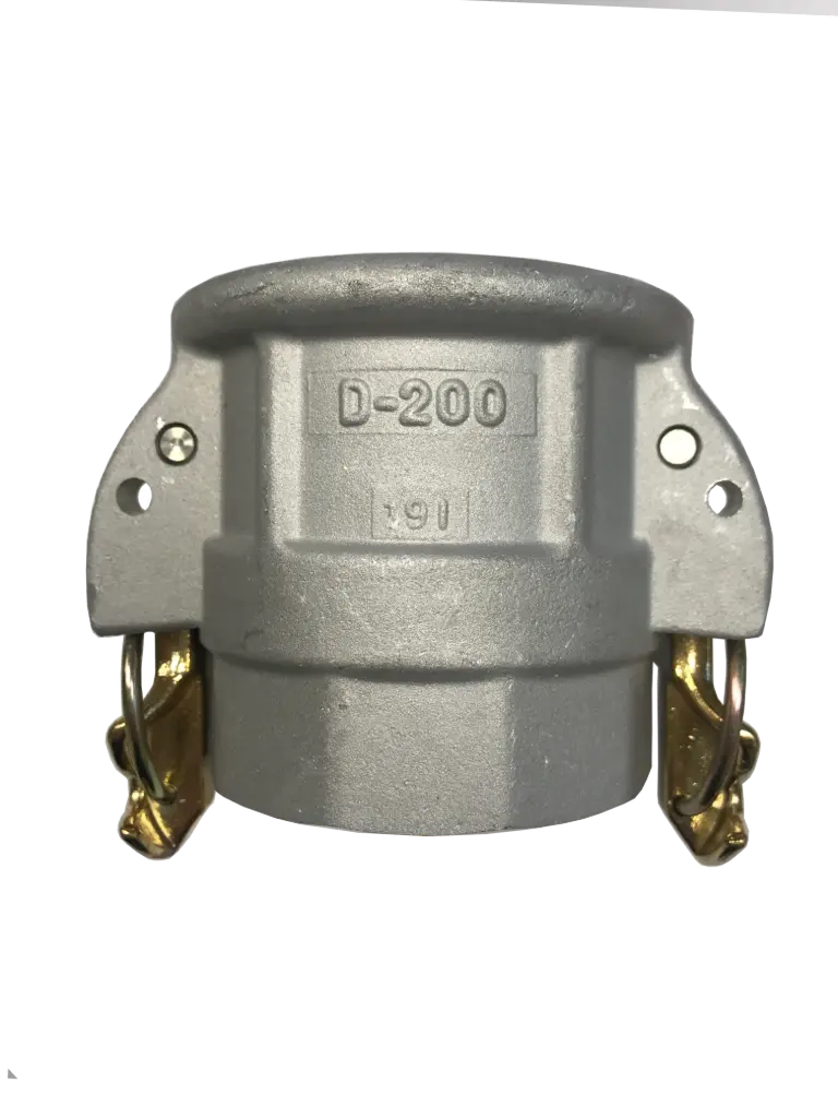 Camlock socket BSPP female thread type D self-locking aluminum