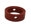 Seal for disc valve, silicone