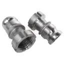 IBC Adapter S60x6 Innengewinde Camlock Stecker Edelstahl MC