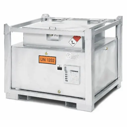 [105402] Mobile fuel tank system, double-walled, 1000 liters (12V)