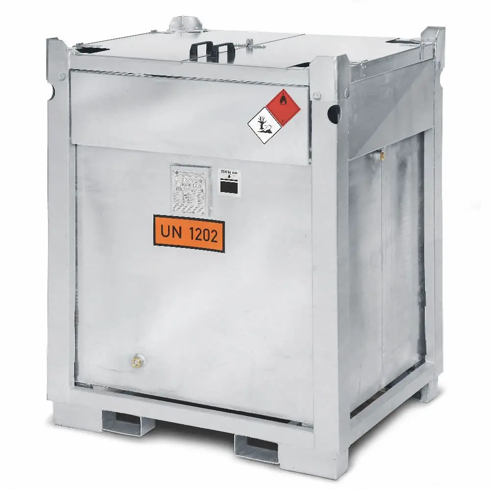 Mobile diesel fuel station, double-walled