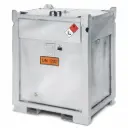 Mobile diesel fuel station, double-walled