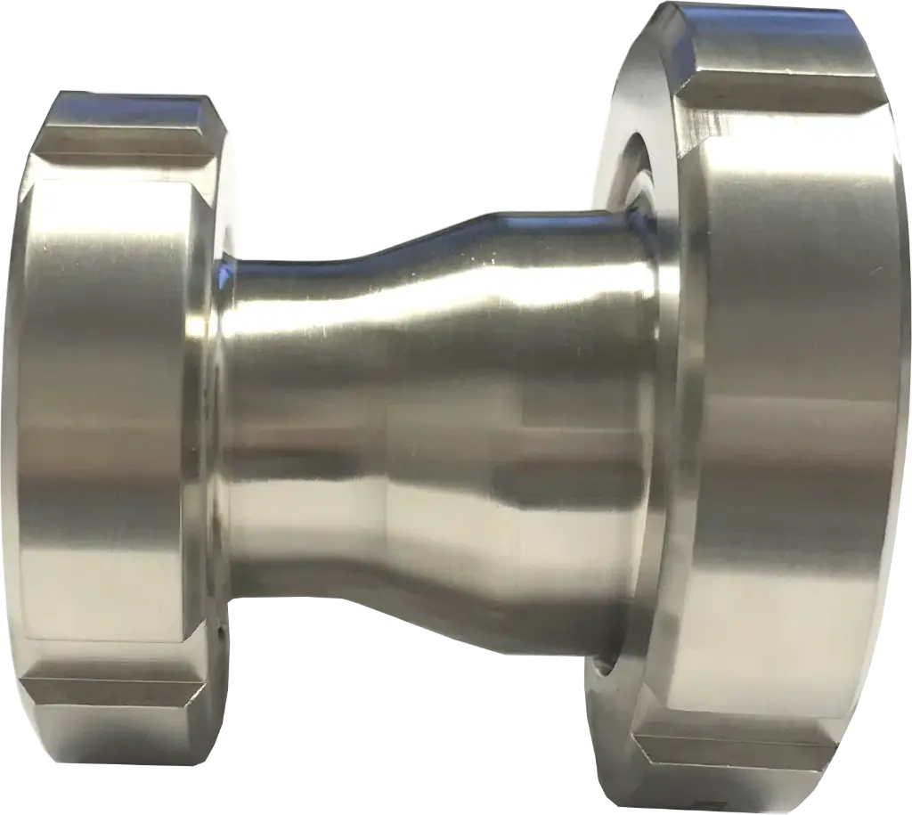 Milk pipe reducer IG/IG stainless steel