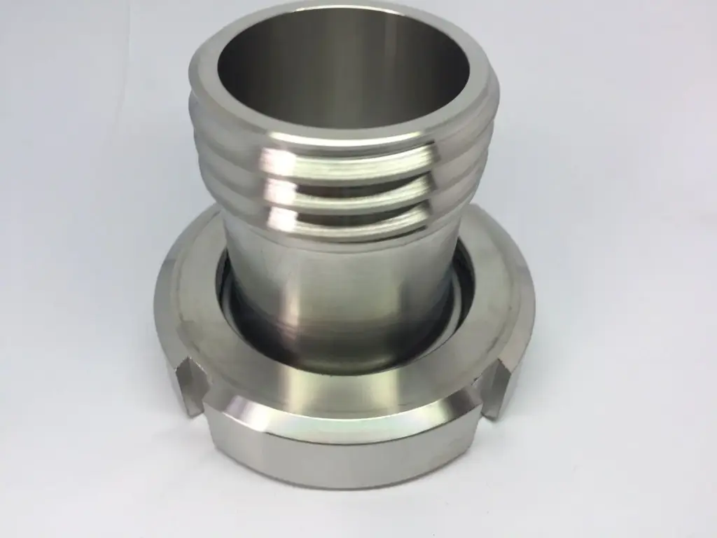 [101860] IBC Adapter S60x6 Außengewinde auf Milchrohr IG DN50