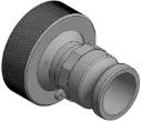 IBC adapter S100x8 female thread to Camlock plug stainless steel MT