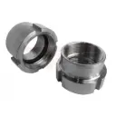 IBC adapter S60x6 female thread to female thread, non-rotating, stainless steel MT