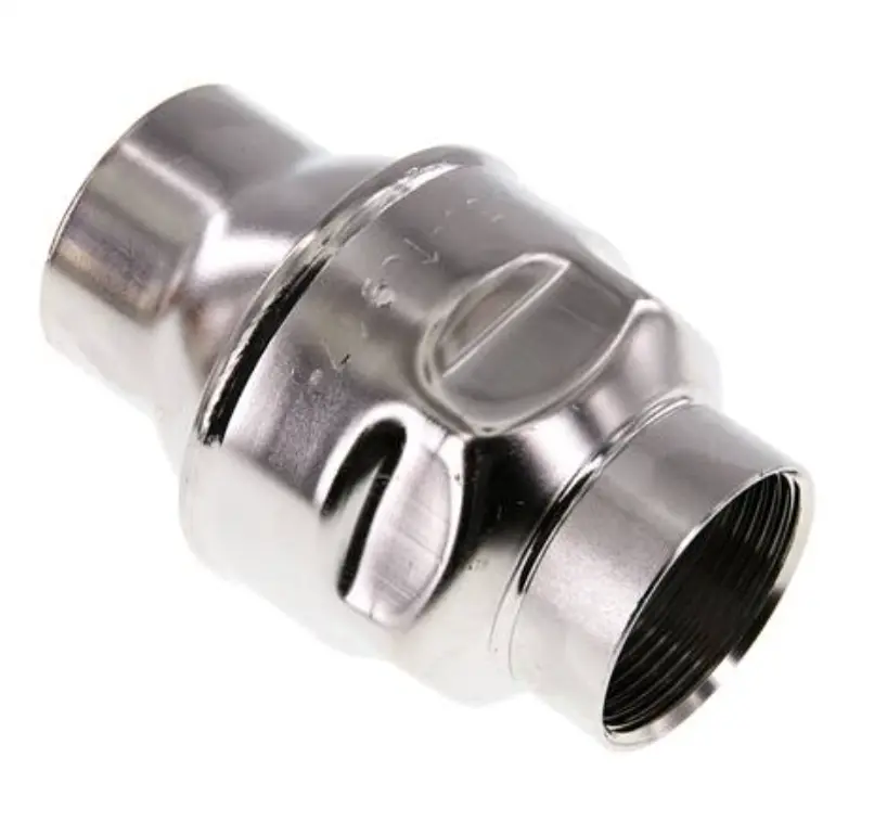 [103602] Check valve, female thread, stainless steel (1/4")