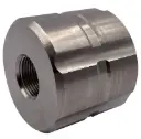 IBC adapter S60x6 female thread to female thread stainless steel 1.4305