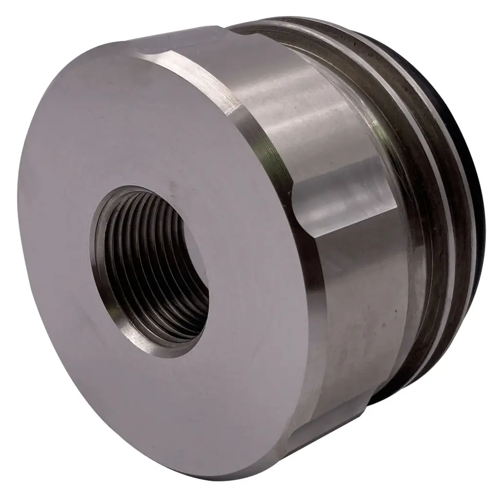 [104168] Barrel adapter S70x6 male thread to female thread stainless steel (3/4")