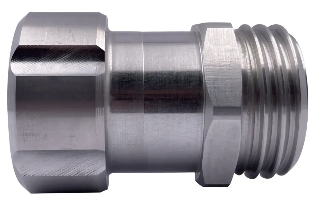 [104173] Verlängerung für S60x6 IBC 80mm Aluminium