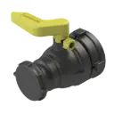 IBC Kugelhahn Innengewinde auf Camlock Stecker PP
