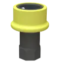 Quick coupling, dry closing, dosing part PP