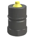 Quick coupling, dry closing, plug part PP