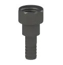 IBC adapter, female thread to hose nozzle, rotatable, PP