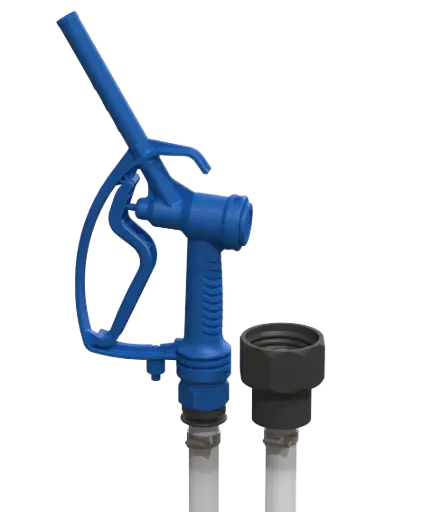 IBC Abfüllset mit S60x6 Anschluss Schlauch und Zapfpistole für AdBlue