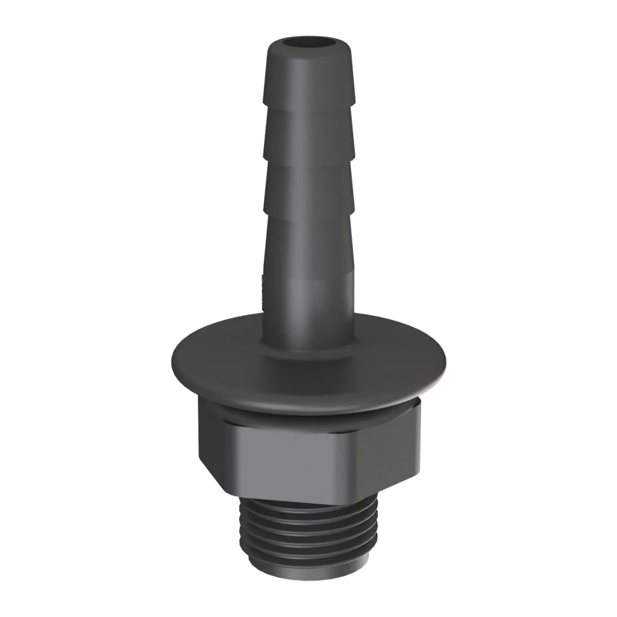 [100744] Hose nozzle on external thread PP (13 mm)