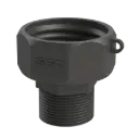 IBC adapter female thread to BSP male thread PP