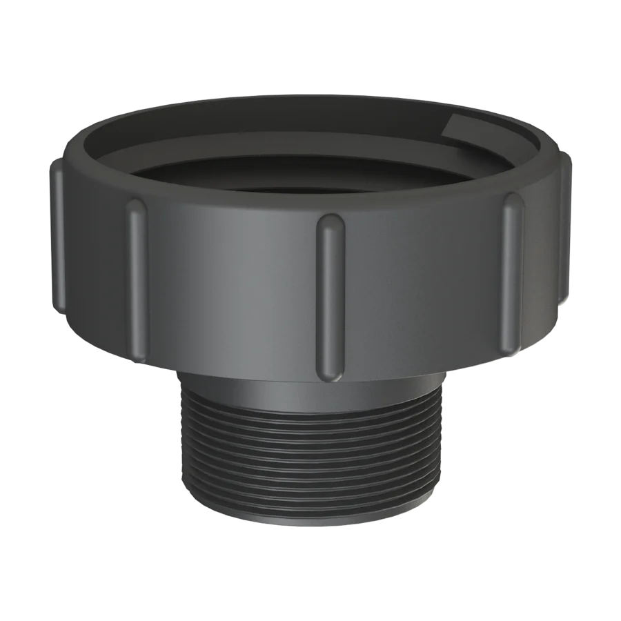 IBC adapter female thread to BSP male thread PP