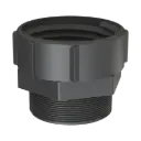 IBC adapter female thread to BSP male thread PP