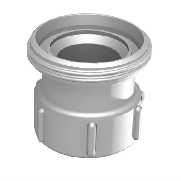 IBC adapter, female thread to milk pipe thread PP