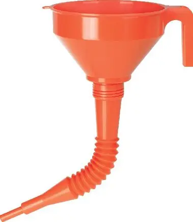 [104388] 160 mm funnel with flexible spout