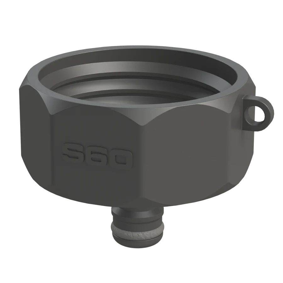 [101023] IBC adapter female thread to water hose coupling PP (S60x6)