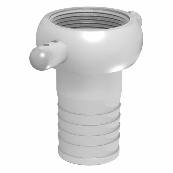 [100751] Schlauchtülle mit Überwurf PP (38 mm)