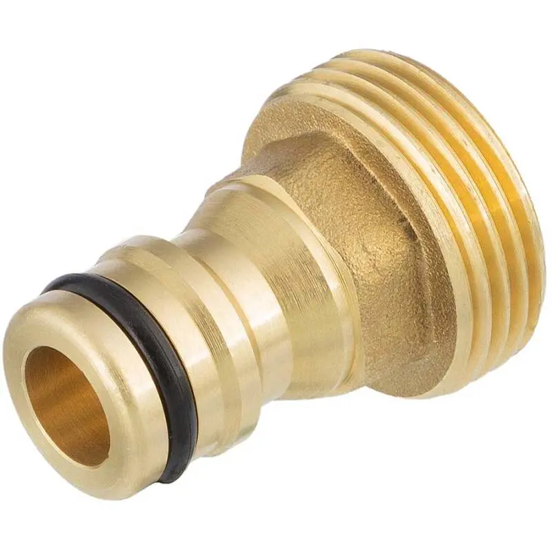[104567] Coupling plug, external thread, brass (1/2")