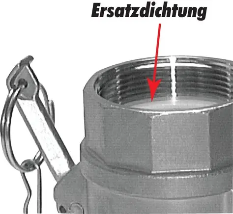 Flachdichtung für Innengewinde PTFE