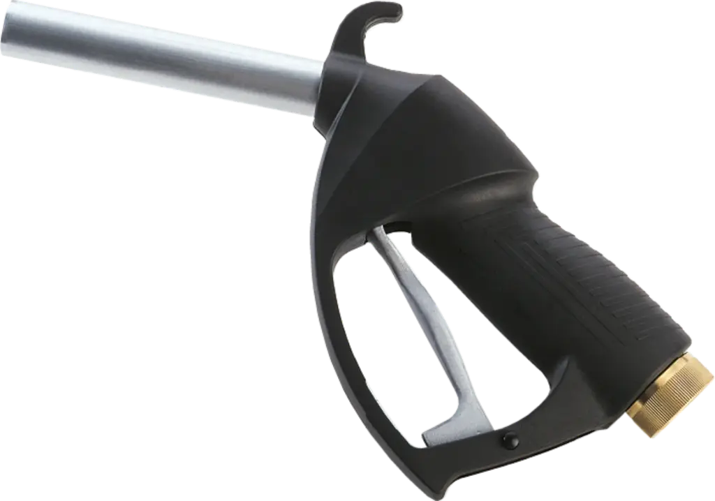 [100374] Manual fuel nozzle for gasoline, 150 liters, with swivel joint