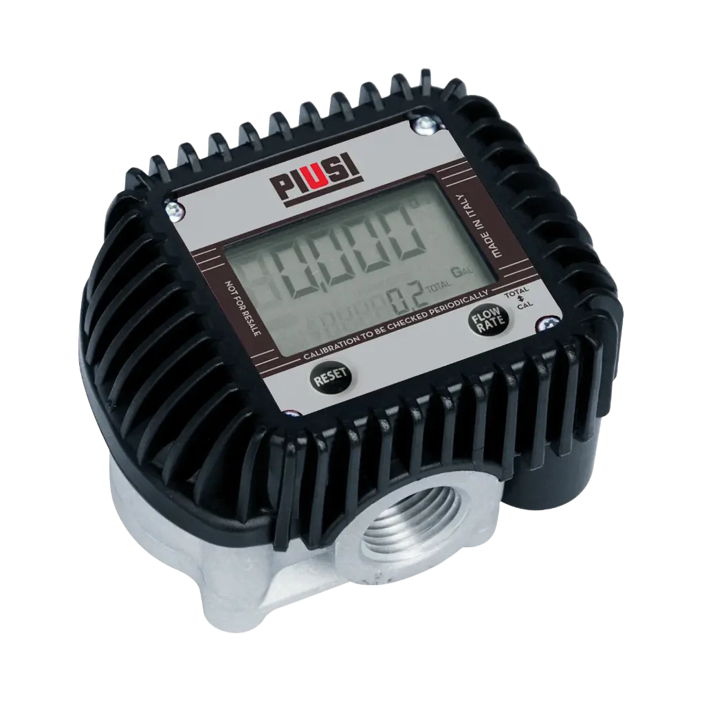 Digital counter for oil