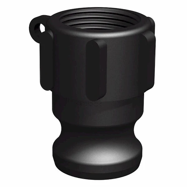 [100705] Camlock Stecker auf Innengewinde Typ A PP (3/4 Zoll, 1/2")