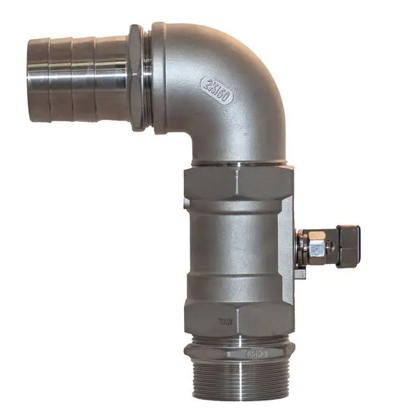 [101862] Barrel tap 2" Jumbo barrel tap stainless steel