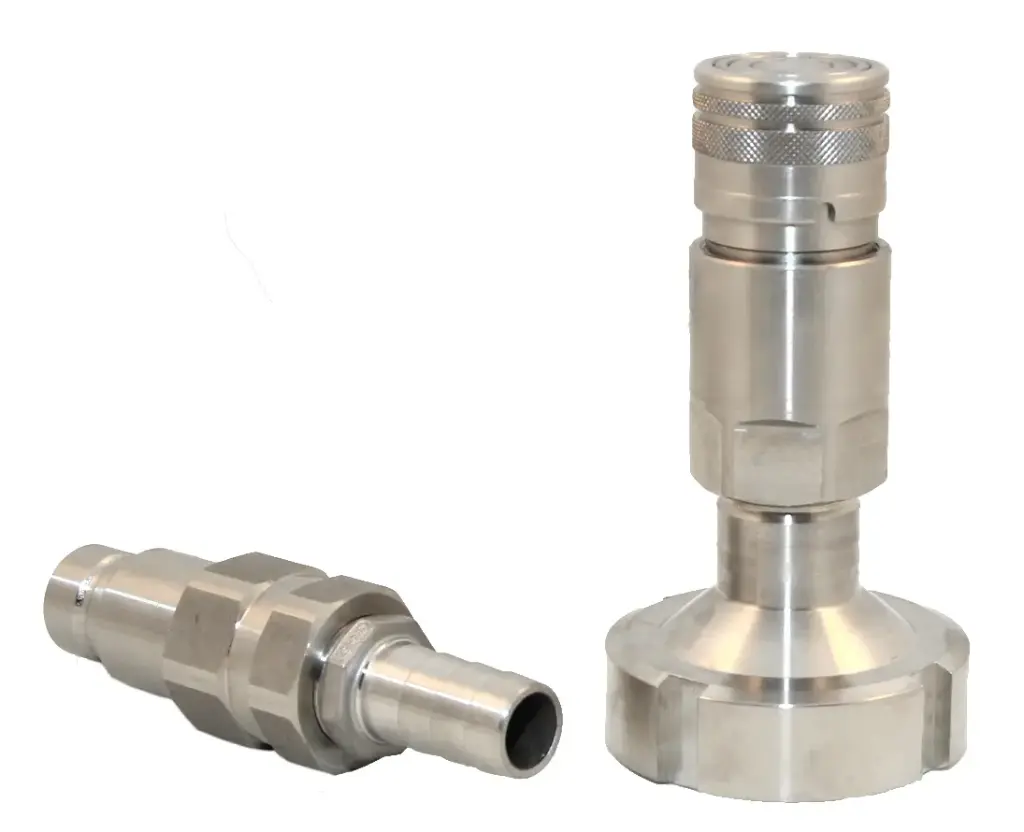 [102421] Quick coupling system for IBC containers S60x6 stainless steel