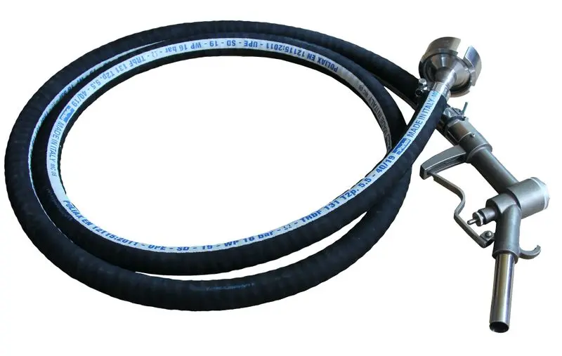 [103480] IBC filling set made of stainless steel for alcohols and solvents