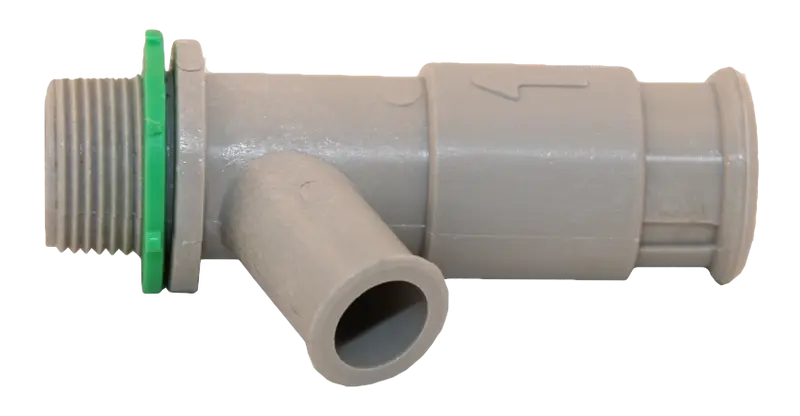 Self-closing 3/4" plastic tap