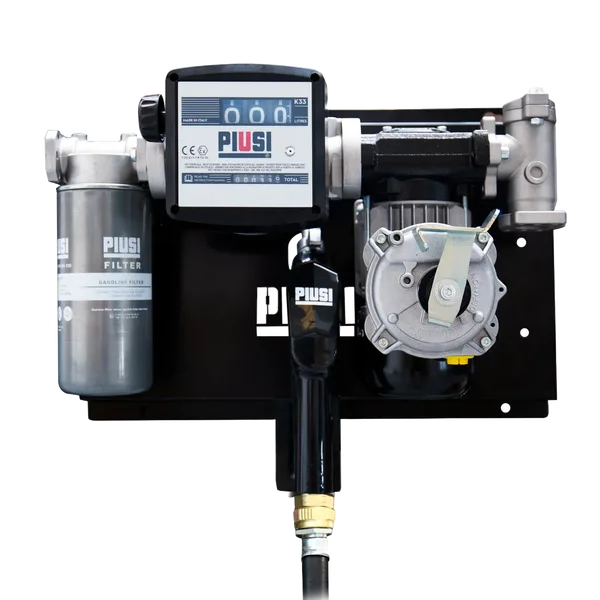 [109379] Benzinpumpenset 230V 56L Wandmontage